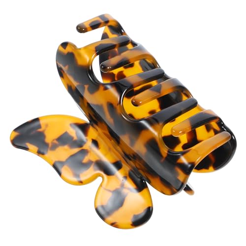 MOTHNUR Butterfly Haarklammer aus Robustem Material Mittlere Rutschfeste Haarklammer für Damen Vielseitig für Dutt und Hochsteckfrisuren Modisches Schmetterlings design Langlebiges von MOTHNUR
