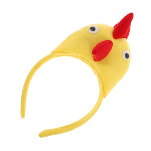 MOTHNUR Hühnchen-haarband Für Frauen Lustiges Tier-stirnband Für Cosplay-party Fotorequisiten Und Verkleidung Bei Festen Und Events Komfortabel Und Vielseitig Geeignet Für Haartypen von MOTHNUR