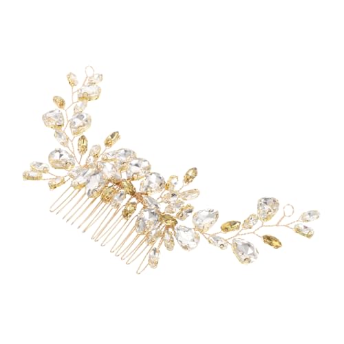 MOTHNUR Eleganter Braut Haarkamm mit Seitlichem Einsatz Funkelnden Strassperlen Leichter Langlebiger Hochzeitsschmuck für Damen Brautjungfern und Festliche Anlässe von MOTHNUR