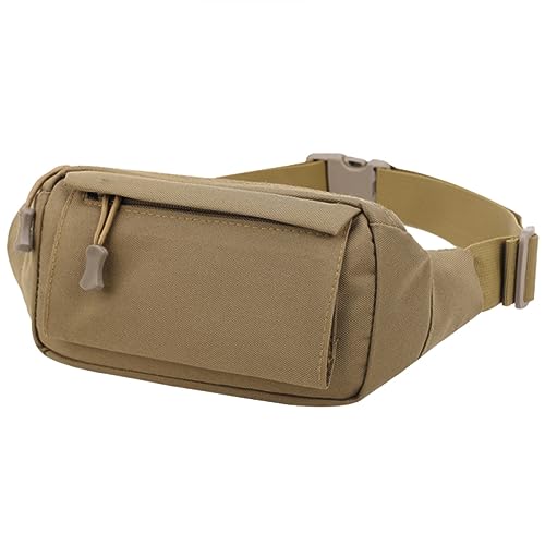 MOTHNUR Fanny Pack Für Männer Multifunktionale Outdoor-wasserdichte Hüfttasche Für Joggen Wandern Und Reisen Handytasche Mit Kartenfach Und Reißverschluss Für Freizeitaktivitäten von MOTHNUR