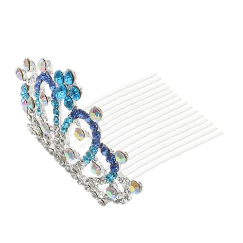 MOTHNUR Gradientfarbene Kristalltiara für Damen Glänzendes Haarschmuck Stirnband mit Wasserfesten Strasssteinen für Hochzeiten Partys und Besondere Anlässe Vielseitiges Haarkamm Design für von MOTHNUR