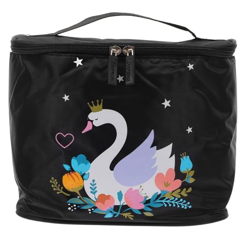 MOTHNUR Große Faltbare Kosmetiktasche mit Wasserdichtem Material und Tragegriff Geräumige Aufbewahrungstasche für Make Up Reise Toilettenartikel Vielseitige Kulturbeutel für Damen Weißer von MOTHNUR