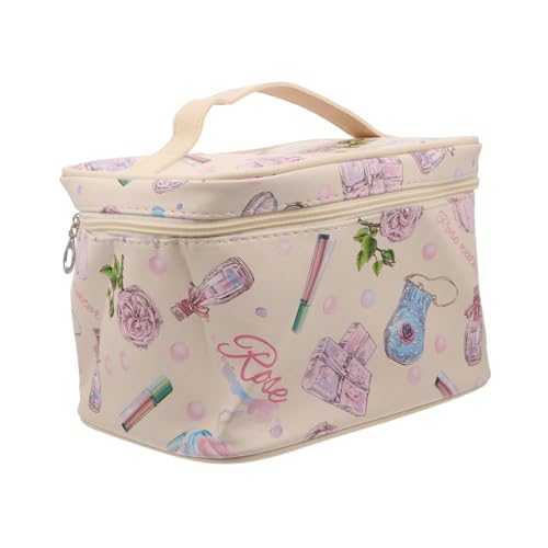 MOTHNUR Große Kosmetiktasche Aus Hochwertigem Material Kosmetikbeutel Mit Reißverschluss Make-up-Organizer Für Reisen Camping Und Ausflüge Ordnung Für Utensilien Und Kosmetik von MOTHNUR