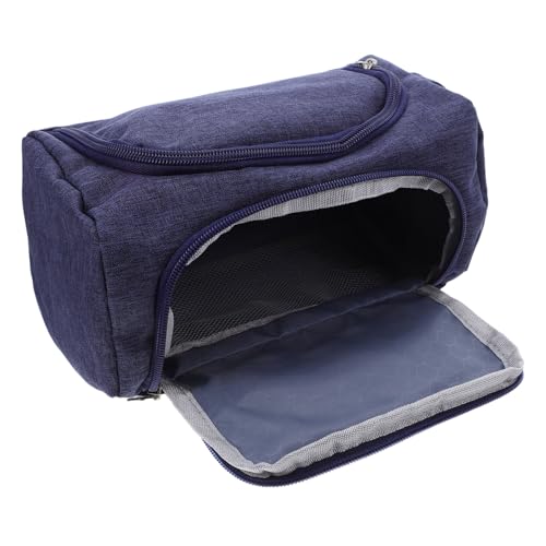 MOTHNUR Großes Federmäppchen mit Reißverschluss und Mehreren Fächern Geräumige Stifttasche für Schule Büro Teenager Jungen Mädchen Erwachsene Stilvoll und Funktional Langlebig Blau von MOTHNUR