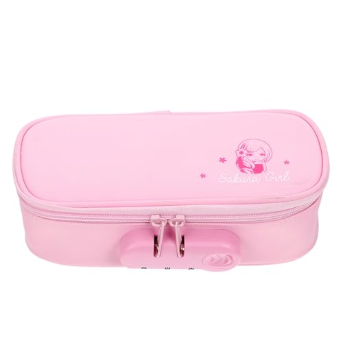 MOTHNUR Großes Federmäppchen mit Zahlenschloss Handlich und Vielseitig Geräumige Schüler Stifttasche für Schule und Büro Langlebig und Organisiert von MOTHNUR