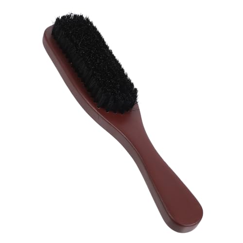 MOTHNUR Haarbürste Für Männer Mit Holzgriff Entwirrbürste Für Lockiges Haar Und Bartpflege Wildschweinborsten Für Sanftes Gleiten Ohne Haarbruch Für Tägliche Anwendung von MOTHNUR