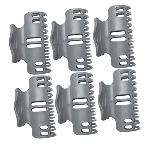 MOTHNUR Hitzebeständige Haarklammern Kunststoff Haarkrallen Langlebig Hitzeschutzend für Damen und Mädchen Vielseitig Geeignet als Friseur Haarspangen Accessoires von MOTHNUR