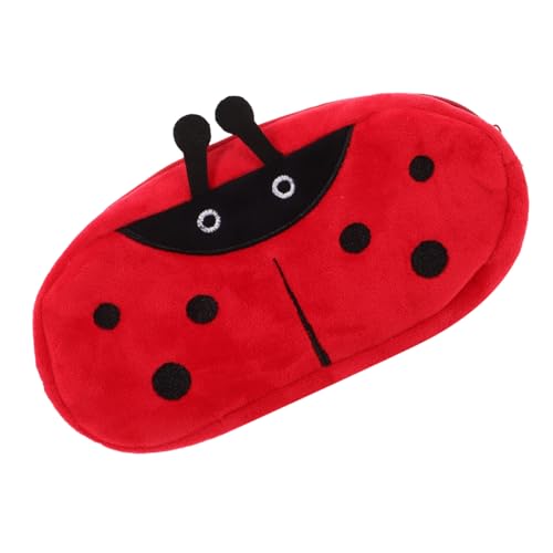 MOTHNUR Kawaii Plüsch Federmäppchen mit Reißverschluss Großes Kuscheltier Federtasche für Schule Weiches Tier Design Mäppchen Praktischer Stifte Organizer Niedliches Schreibwaren Etui von MOTHNUR