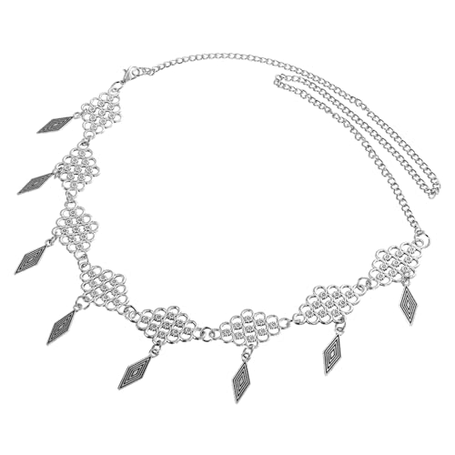 MOTHNUR Kopfschmuck Damen Irreguläre Hollow Haarschmuck Stirnkette Aus Eleganter Haarschmuck Für Partys Und Reisen Einzigartiges Design Für Jeden Anlass von MOTHNUR