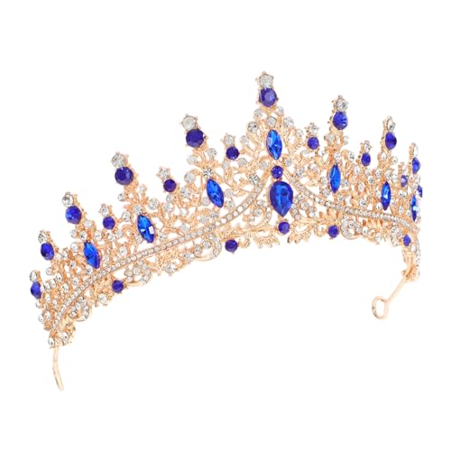 MOTHNUR Barocke Glitzer-tiara Stirnband Mit Strasssteinen Für Hochzeit Abendkleid Festzug Geburtstag Und Fotografie von MOTHNUR