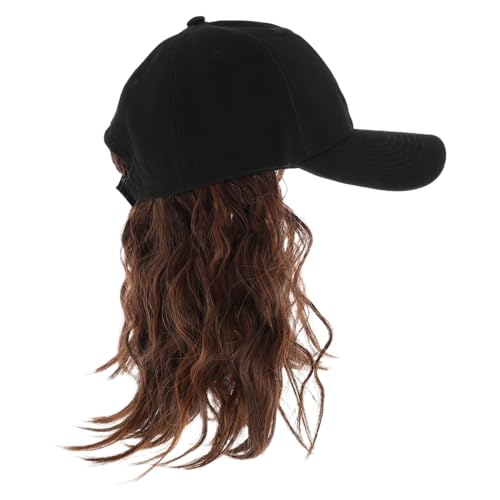 MOTHNUR Lockenperücke Kurze Haar Mit Baseballmütze Für Damen Herren Haarkappe Frisurenhut Stil Schirmmütze Fake-braid-mütze Perücken Für Täglichen Gebrauch Und Speciale Anlässe von MOTHNUR
