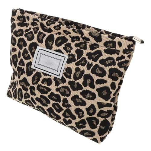 MOTHNUR Leopard Kosmetiktasche Große Kapazität Multifunktional Reise Kulturbeutel Damen Makeup Bag mit Praktischem Organizer Robust und Leicht Farbe Zufällig Zufällige Zufällige Farbe von MOTHNUR