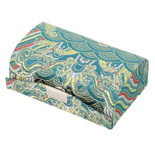 MOTHNUR Lippenstift Etui Chinesischer Retro Stil Tragbarer Lippenstifthalter Aus Verschleißfestem Leicht Makeup Organizer Für Damen Zuhause Büro Reise von MOTHNUR