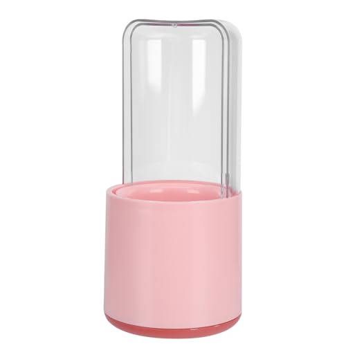 MOTHNUR Make up Pinsel Organizer mit Deckel Staubdichte Aufbewahrungsbox aus Robustem Abs Multifunktionaler Kosmetik Pinselhalter für Schminktisch und Reisetasche Kompakt Modisch Rosa von MOTHNUR