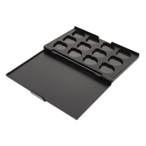 MOTHNUR Nachfüllbare Magnetische Lidschattenbox Kompakte DIY Kosmetik Aufbewahrung für Lidschatten Puder Leicht und Langlebig Vielseitiger Organizer für Schminke und Make up Zubehör von MOTHNUR