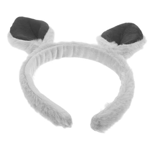 MOTHNUR Ohr Stirnband Damen Tierohren Haarreif Partyaccessoire Cartoon Kostüm Cosplay Maske von MOTHNUR