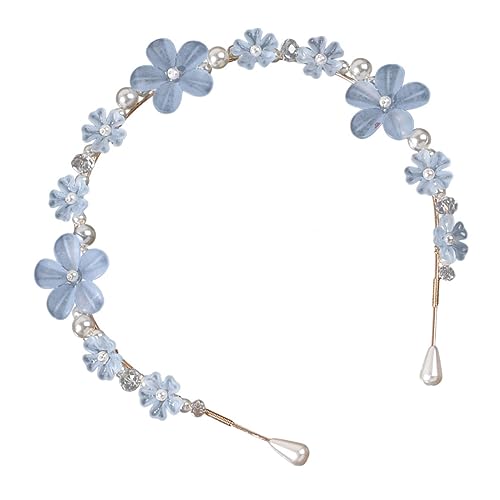 MOTHNUR Perlen Haarband für Mädchen Kopfschmuck Design mit Zarten Perlenverzierungen für Partys und Besondere Anlässe Komfortabel und Langlebig von MOTHNUR