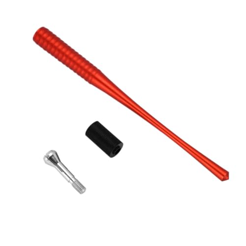 MOTHNUR Permanent Augenbrauenstift Schlanker Anspitzer Multifunktionsstift für Manuelles Microblading und Augenbrauen Tätowierung Roter Handarbeitsstift für Präzises Make Up und von MOTHNUR