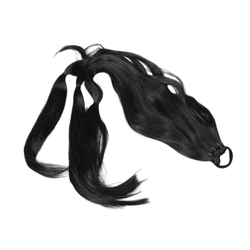 MOTHNUR Haarverlängerung Synthetischer Pferdeschwanz Für Frauen Mit Haargummi Für Gelegenheiten Natürlich Aussehend Robuste Kunstfasern von MOTHNUR