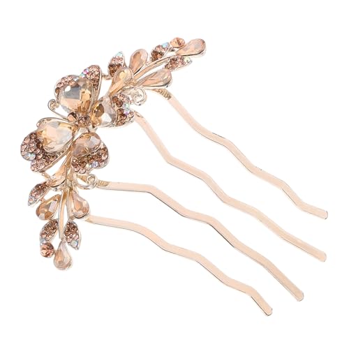 MOTHNUR Rhinestone Haarkamm Damen Hochzeits Haar Accessoire mit Leichter Strass Haarkamm für Braut und Mädchen Eleganter Haarschmuck für Besondere Anlässe Wie Hochzeit Party Abschlussball von MOTHNUR