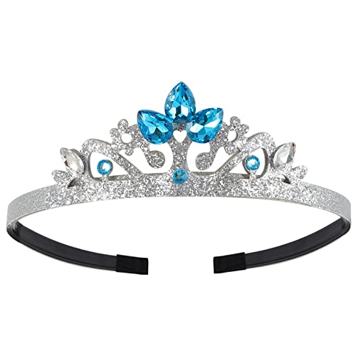 MOTHNUR Glänzendes Mädchenkrone-stirnband Für Mädchen Krone Stirnband Krone Haarband Schickes Design Für Geburtstage Und Partys von MOTHNUR