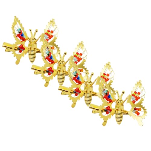 MOTHNUR Teiliges Kleine Schmetterlings Haarspangen mit Federspannung Kreative Haarnadeln aus Langlebigem Material Modische Haarschmuck für Frauen für Partys und Alltag von MOTHNUR