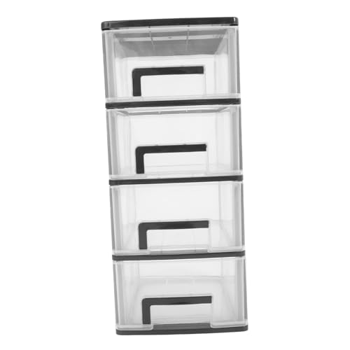 MOTHNUR Transparente Aufbewahrungsbox Aus Kunststoff Für Schreibtisch Kleinteilehalter Mit Vielschichtiger Konstruktion Praktisch Für Büro Und Wohnzimmer von MOTHNUR