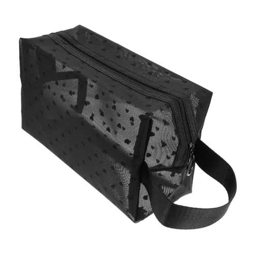 MOTHNUR Transparente Kosmetiktasche Reise Leichter Toiletry Organizer mit Großem Fassungsvermögen Strapazierfähiger Kulturbeutel für Damen und Herren Praktischer Waschbeutel für Tägliche von MOTHNUR