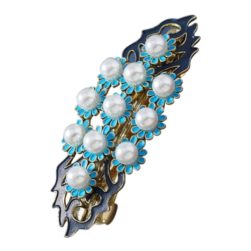 MOTHNUR Vintage Perlen Haarspangen für Damen Chinesischer Stil Frühlingsclip Haarklammer mit Blumendesign Hochzeitsaccessoires und Brautschmuck MOTHNUR Vintage Perlen Haarspangen für Damen Chinesischer Stil Frühlingsclip Haarklammer mit Blumendesign Hochzeitsaccessoires und Brautschmuck von MOTHNUR