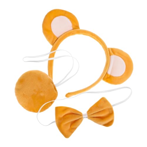 MOTHNUR Weiches Make-up-stirnband – Haar-accessoire Mit Bärenohren Und Entzückendem Bären Für Partys Veranstaltungen Und Fotos von MOTHNUR