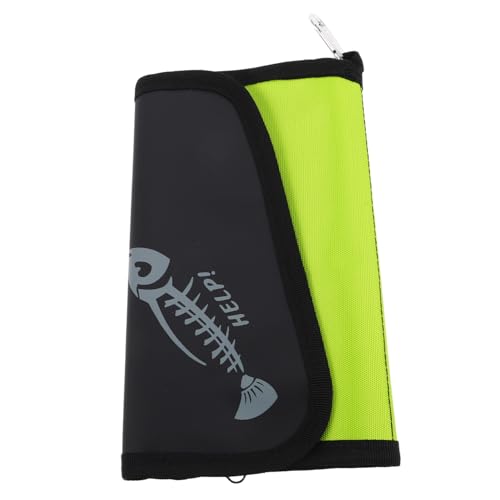 MOTHNUR wasserdichte Weichköder Angeltasche mit abnehmbaren Fächern Große Kapazität für Angelzubehör Geeignet für Süß und Meerwasser Praktischer Organizer für Köder Rigs und Schnüre von MOTHNUR