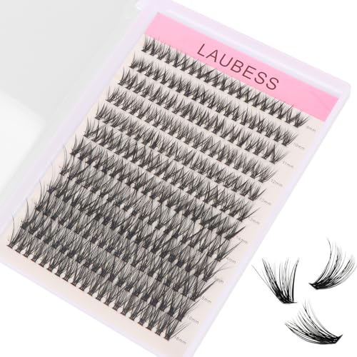 MOTIBACK Wimpern Extensions Set - 144 Pcs DIY Lash Extension Set mit 9-16 mm 40D für Damen | Selbstklebende Künstliche Wimpern inkl. Wimpernkleber, Präzisionspinzette, Applikator & Bürste von MOTIBACK