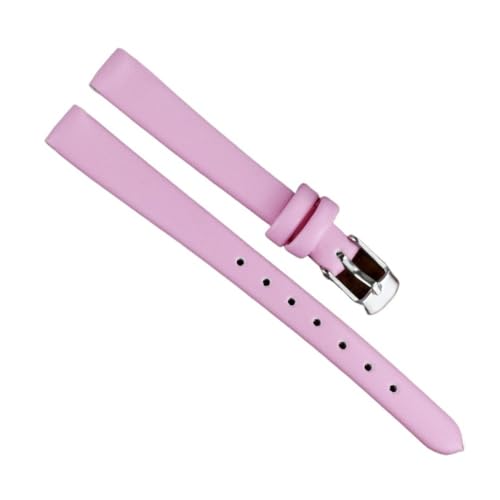 MOTMKUKPAM Lederarmband for Uhren 8 mm 10 mm 12 mm 14 mm 16 mm 18 mm 20 mm 22 mm 24 mm Lederarmband for Uhren(Pink,16mm) von MOTMKUKPAM