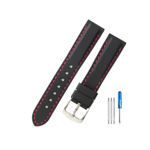MOTMKUKPAM Outdoor-Abenteuersport Silber Blau Gelb Linie Armband Passend for Seiko Passend for Timex Passend for Mido Passend for Tissot Passend for Casio Schwarz 20 22 mm Universal-Uhrenarmband(Black MOTMKUKPAM Outdoor-Abenteuersport Silber Blau Gelb Linie Armband Passend for Seiko Passend for Timex Passend for Mido Passend for Tissot Passend for Casio Schwarz 20 22 mm Universal-Uhrenarmband(Black von MOTMKUKPAM
