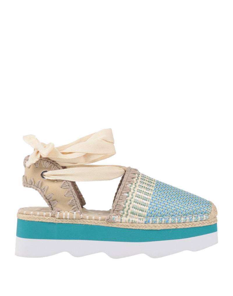 MOU Espadrilles Damen Azurblau von MOU