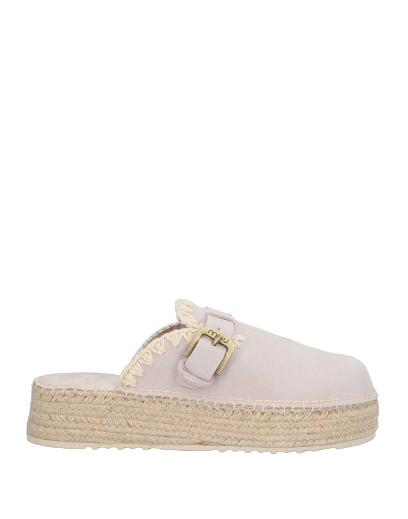 MOU Espadrilles Damen Hellgrau von MOU