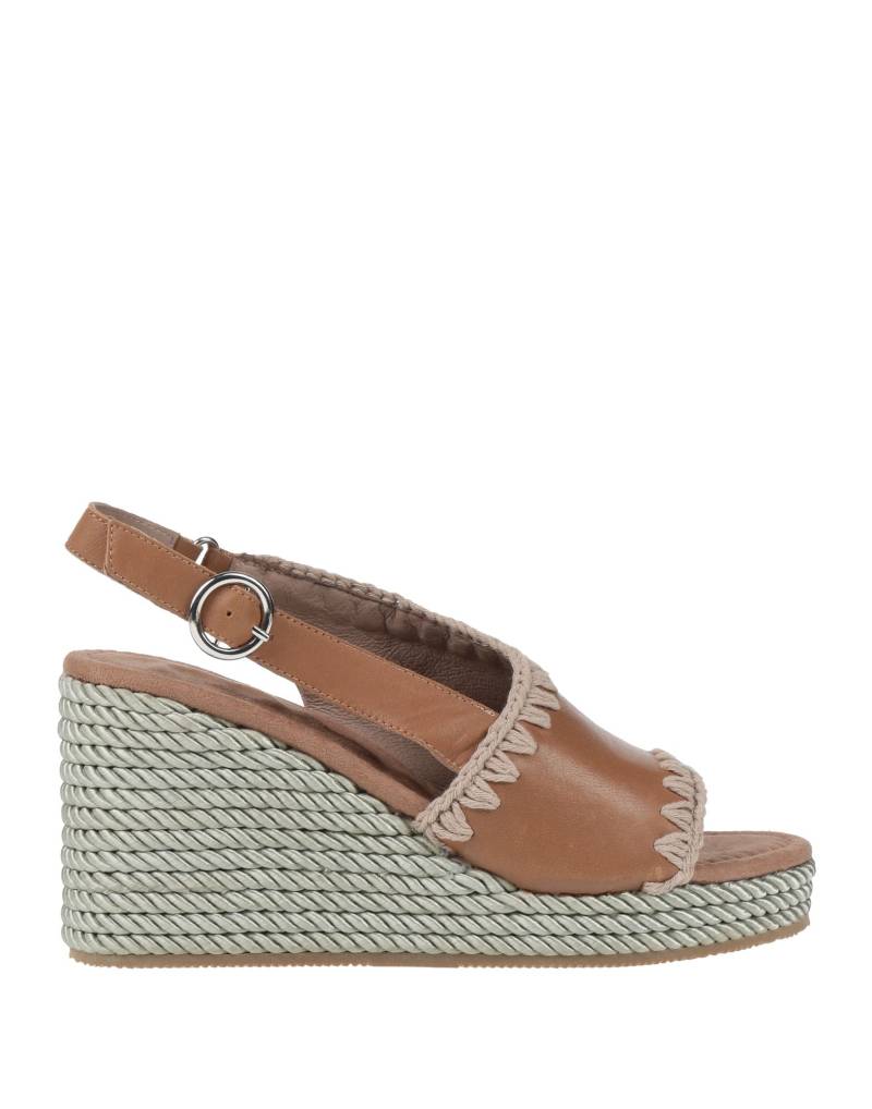 MOU Espadrilles Damen Kamel von MOU