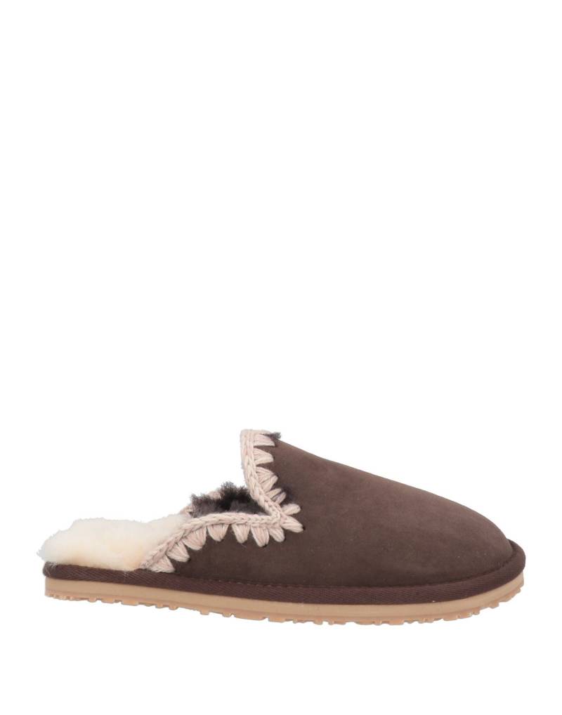 MOU Mules & Clogs Damen Dunkelbraun von MOU