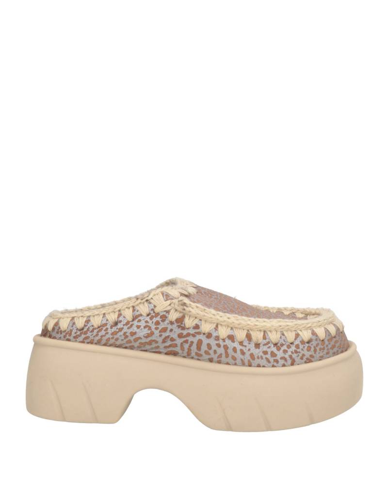 MOU Mules & Clogs Damen Braun von MOU