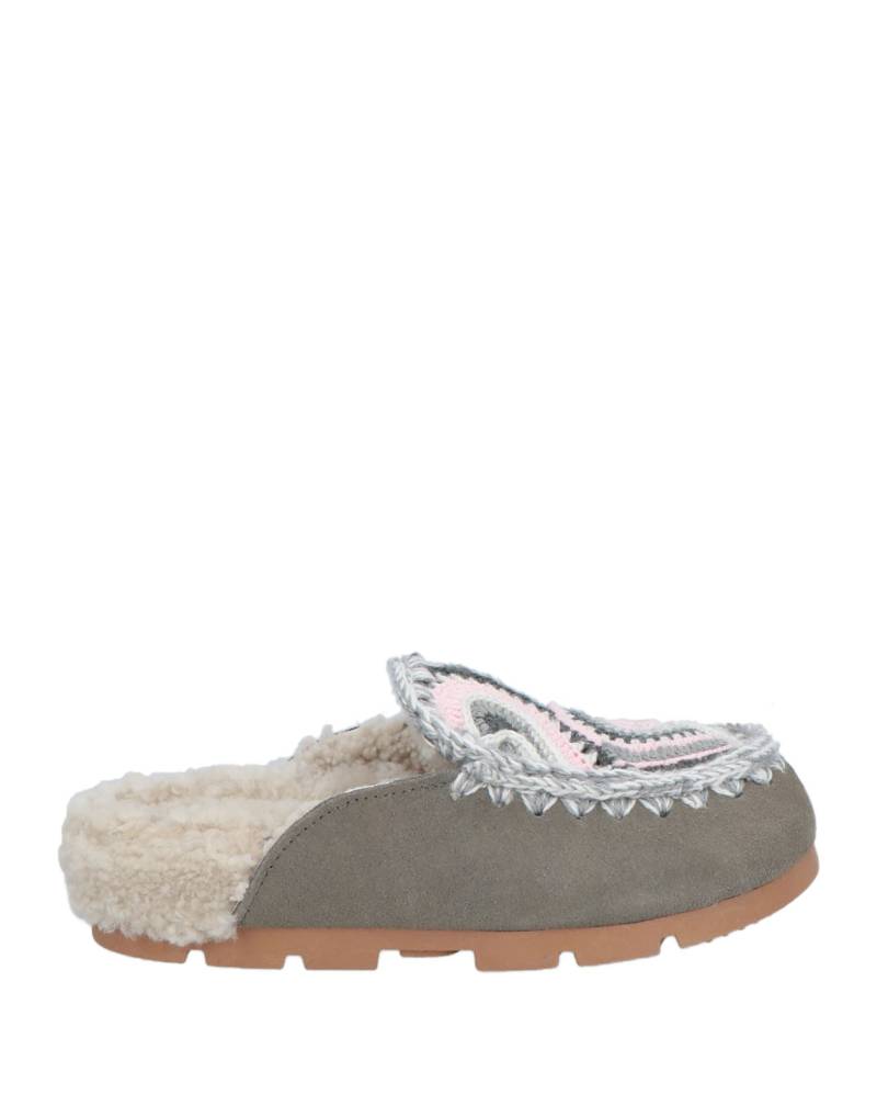 MOU Mules & Clogs Damen Taubengrau von MOU