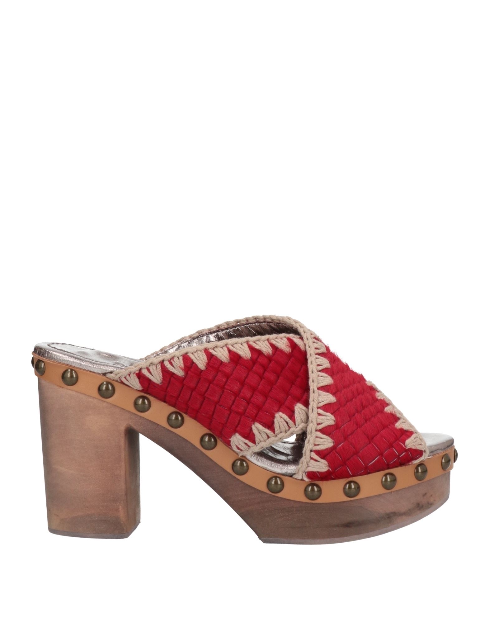 MOU Mules & Clogs Damen Rot von MOU