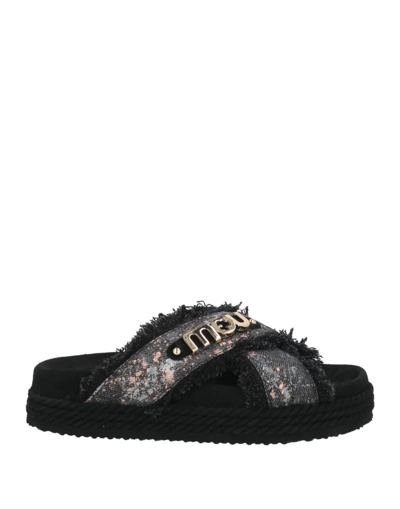 MOU Sandale Damen Schwarz von MOU