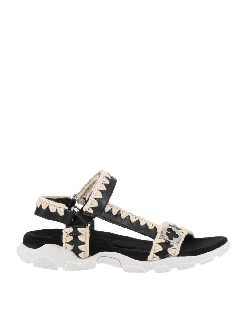 MOU Sandale Damen Schwarz von MOU