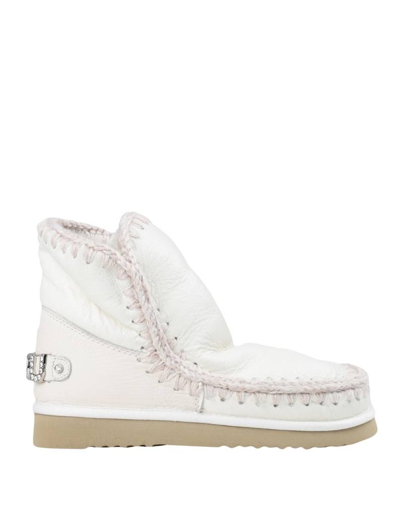 MOU Stiefelette Damen Elfenbein von MOU