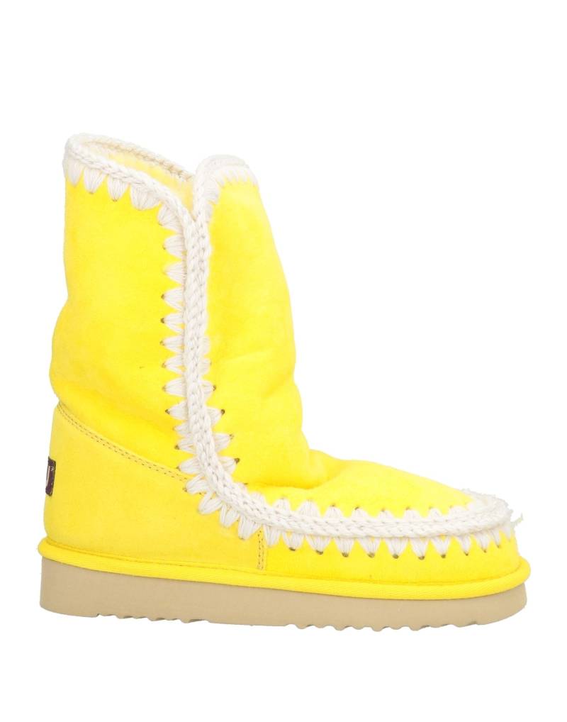 MOU Stiefelette Damen Gelb von MOU