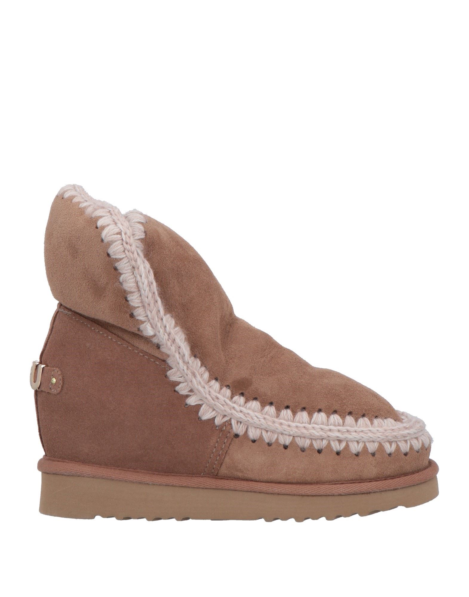 MOU Stiefelette Damen Hellbraun von MOU