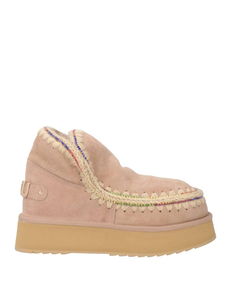 MOU Stiefelette Damen Hellbraun von MOU