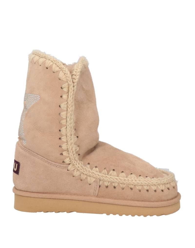 MOU Stiefelette Damen Hellbraun von MOU