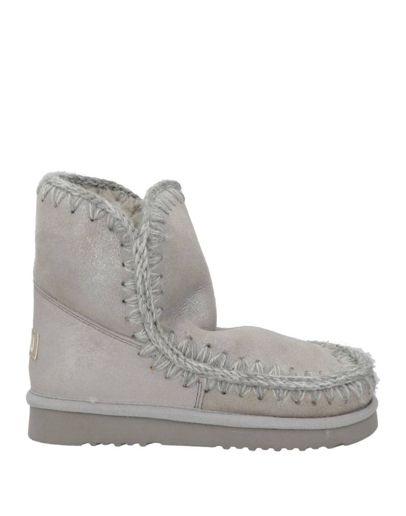 MOU Stiefelette Damen Hellgrau von MOU