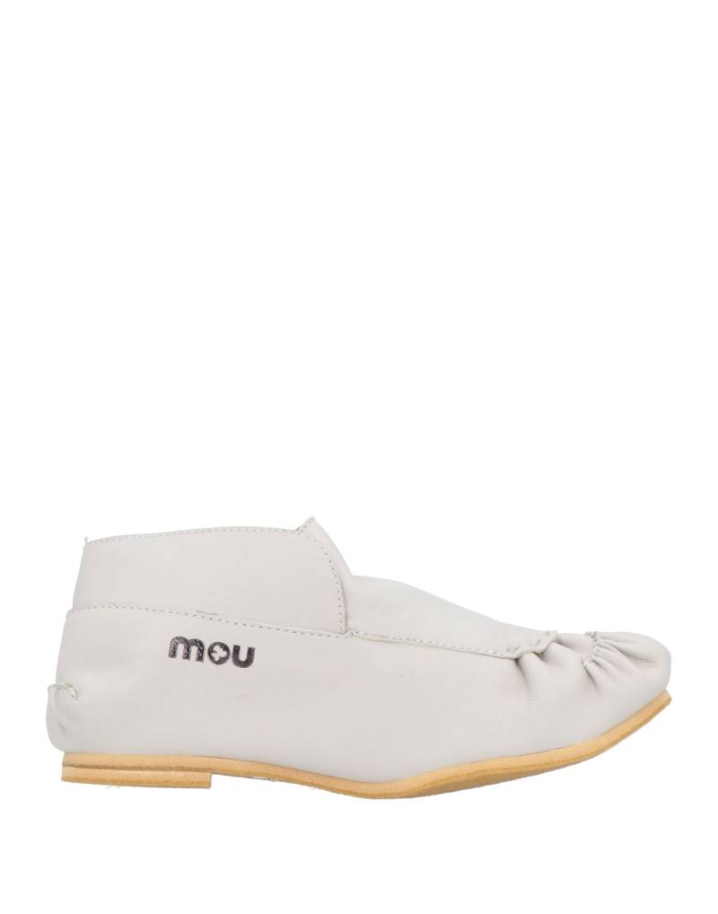 MOU Stiefelette Damen Hellgrau von MOU